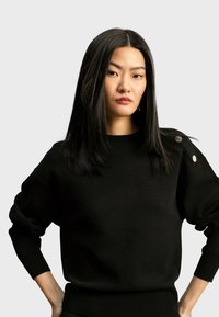 LOLA CASADEMUNT LOLA CASADEMUNT KNITTED JUMPER - Trui - black