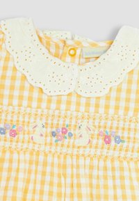 JoJo Maman Bébé BUNNY EMBROIDERED - REGULAR FIT - Kezeslábas - yellow