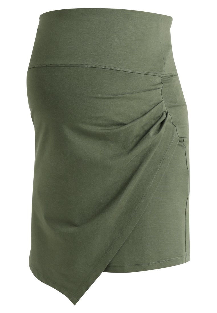 Queen Mum Wikkelrok kaki