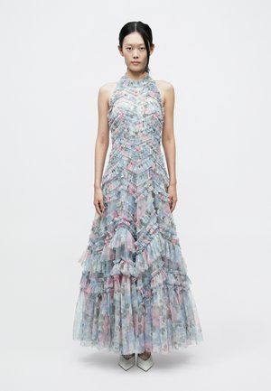 CAMILLE GARDEN ELIA HALTER NECK - Apģērbs svinīgiem gadījumiem - light blue