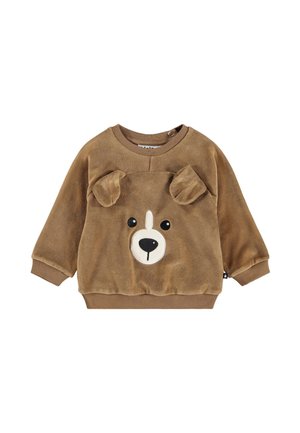 GIROCOLLO - Fleece trui - brown