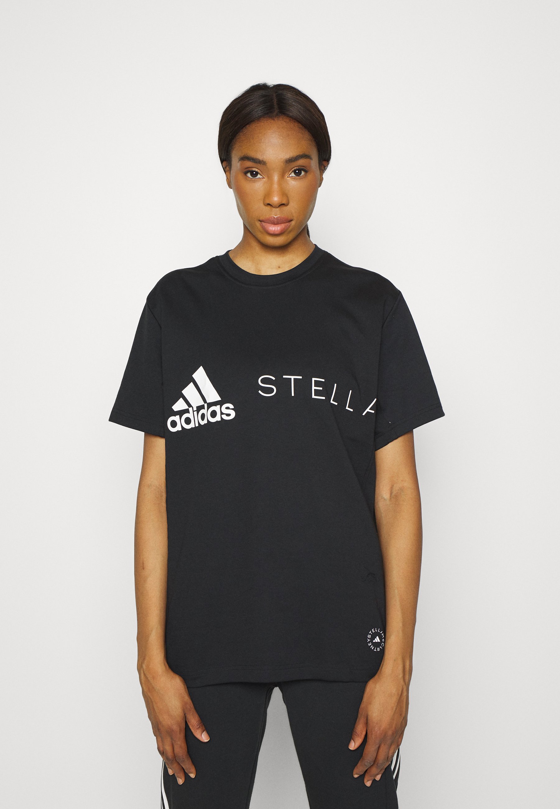 adidas by Stella McCartney ASMC LOGO - Camiseta - black/negro - Zalando.es