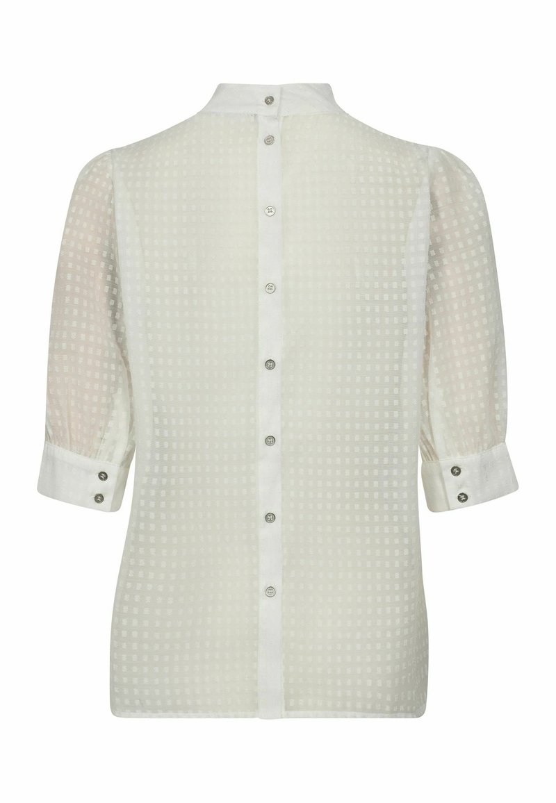 Co'couture ORIONCC ORGANZA BLOUSE Camicetta white/bianco Zalando
