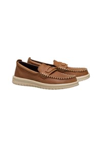 HEYDUDE WALLY NXT LOAFER - SLIP-ONS - Mocassini - tan tan