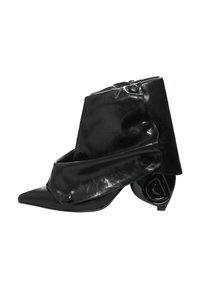 FOLD-OVER  - Botines camperos - dark grey