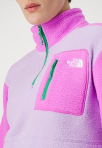 The North Face YUMIORI ¼ ZIP - Polárpulóver - lite lilac/violet crocus