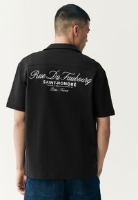 Next REGULAR FIT - BUTTON THROUGH - Chemise - black text