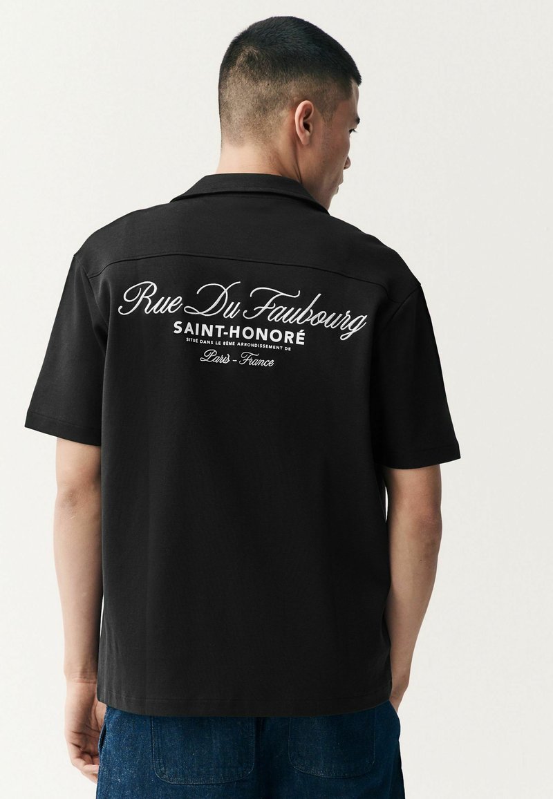 Next REGULAR FIT - BUTTON THROUGH - Chemise - black text