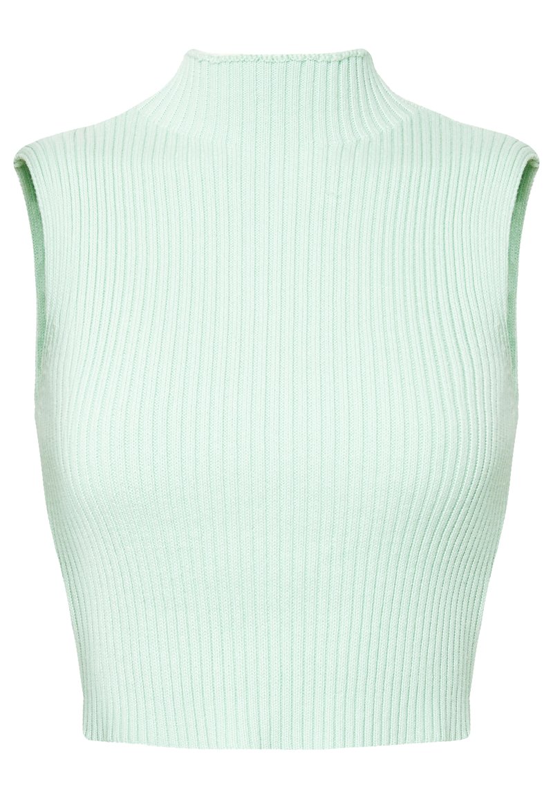 CARE CROP TOP - Top - pistachio/verde claro -