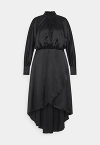 Missguided Plus Cocktailklänning - black denim