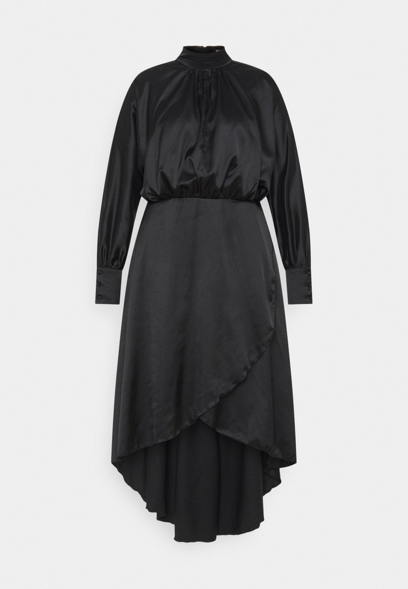 Missguided Plus Cocktailklänning - black denim