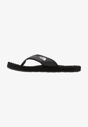 BASE CAMP - Tongs - black/white