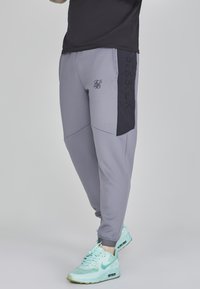 SIKSILK - MUSCLE FIT JOGGERS - Verryttelyhousut - grey Pienoiskuva 1