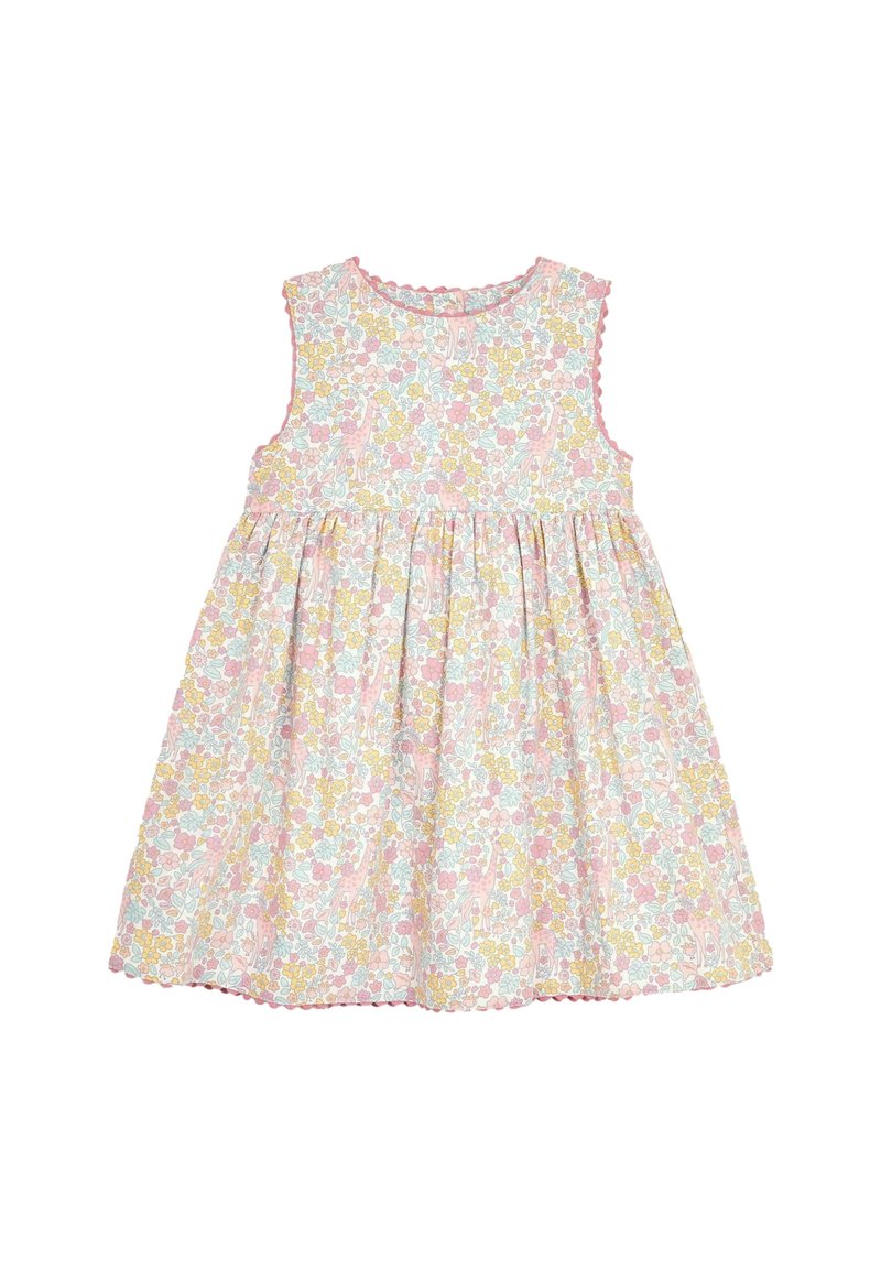 JoJo Maman Bébé FLORAL SUMMER - REGULAR FIT - Rochie de zi - pink giraffe
