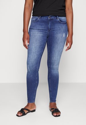 CARWILLY - Jeans Skinny Fit - medium blue denim