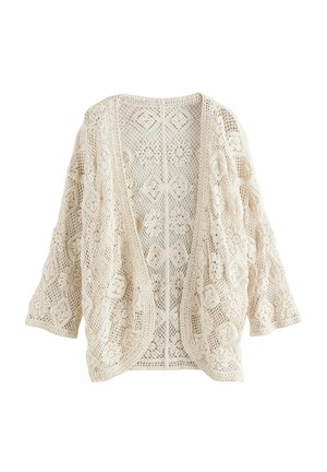 Next REGULAR FIT SLOUCHY KIMONO - Summer jacket - ecru