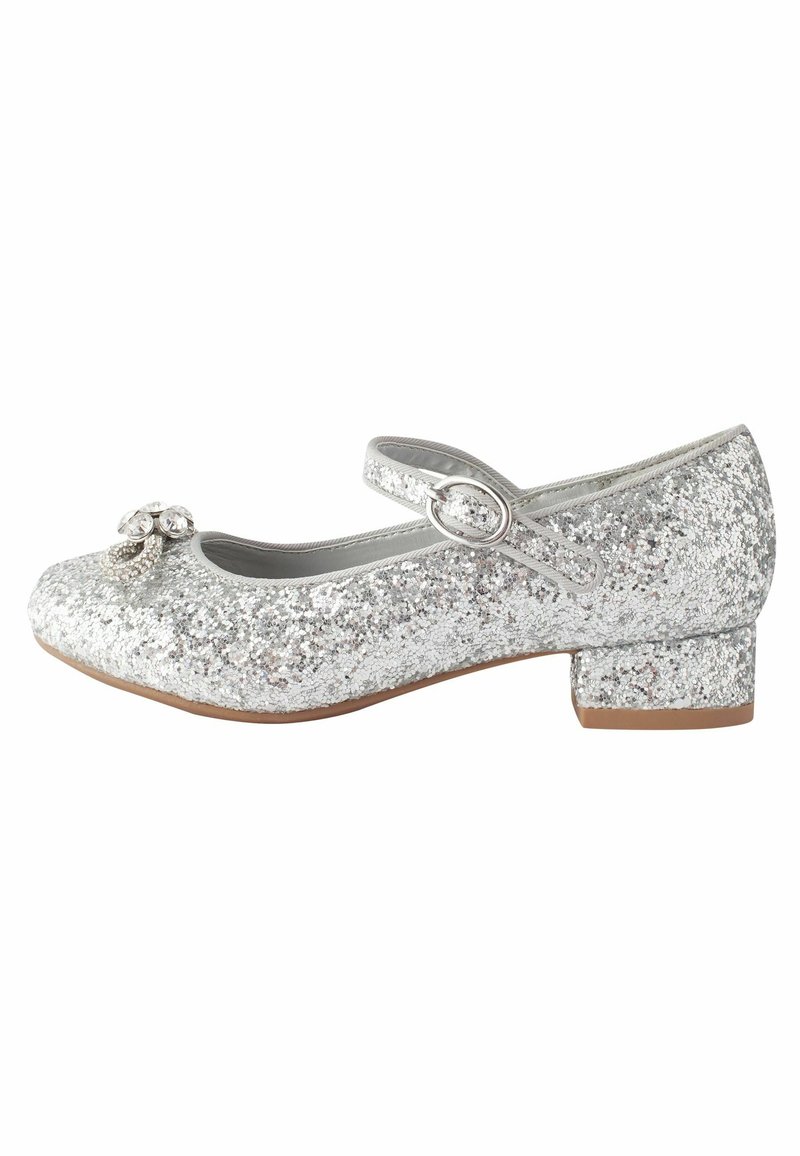 Next - MARY JANE OCCASION HEEL - Riemchenballerina - silver glitter bow, Vergrößern