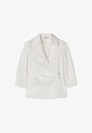 Motivi, CAMICIA WRAP - Blouse - bianco