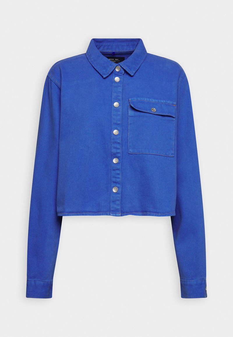 Noisy May Overhemdblouse koningsblauw Noisy May Overhemdblouse koningsblauw