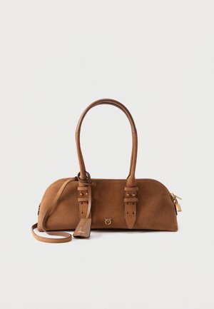 Kabelka - marrone/antique gold-coloured