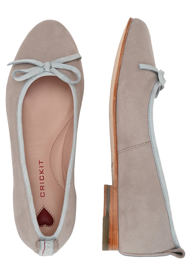 Damen Klassische Ballerinas | Crickit JUANA Klassischer Ballerina taupe - CF22106 Damen Klassische Ballerinas | Crickit JUANA Klassischer Ballerina taupe - CF22106