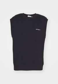 SCRIPT VNECK - Φούτερ - black