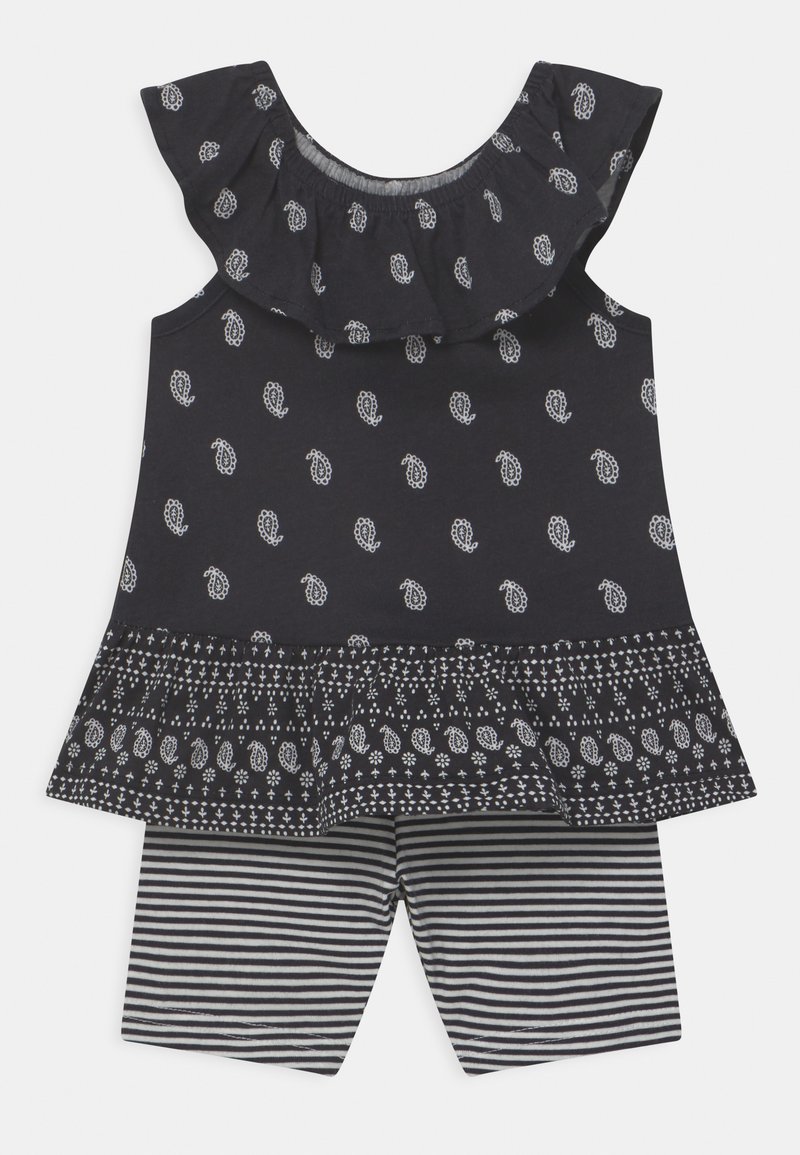 Carter's 2Piece Paisley Jersey Tee & Bike Short Set Shorts black/white/schwarz Zalando.de