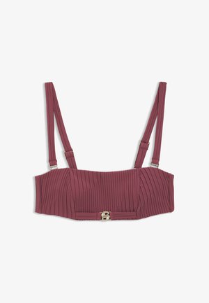 BOSS, BANDEAU_DOUBLE B - Bikini-Top - dark red one