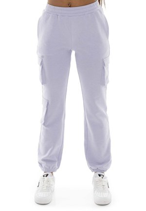 LEONE 1947, WOMAN SWEATPANTS CARGO OUTDOORS - Pantalon cargo - winsome orchid