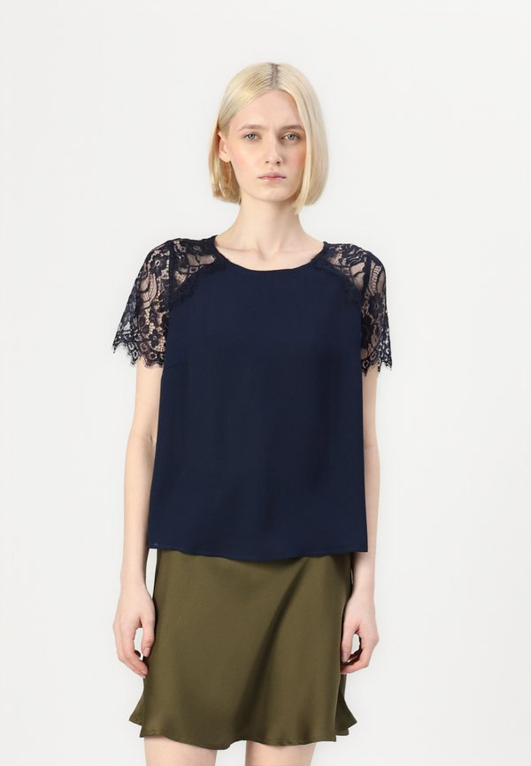 VIBERG O NECK - Bluse - night sky