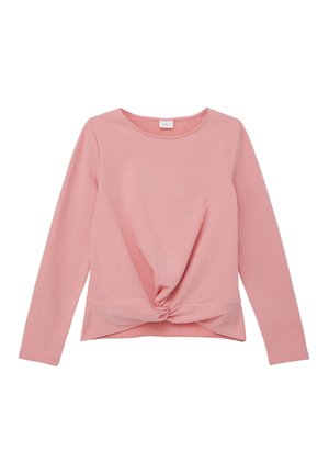 MIR KNOTEN-DETAIL - Longsleeve - koralle
