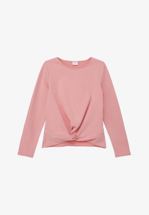 s.Oliver MIR KNOTEN-DETAIL - Longsleeve - koralle