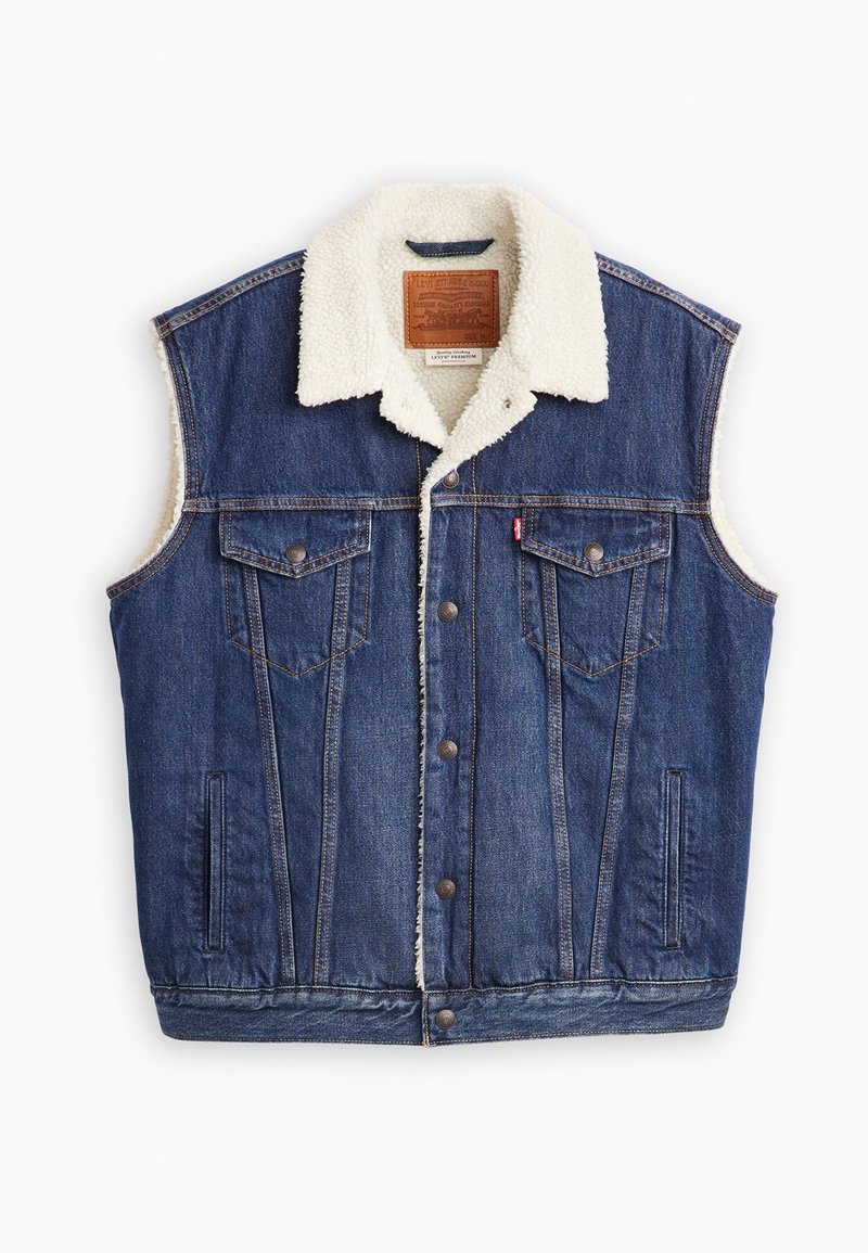 Levi’s® Bodywarmer donkerblauw denim
