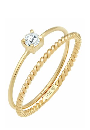 2 PACK - Ring - gold-coloured