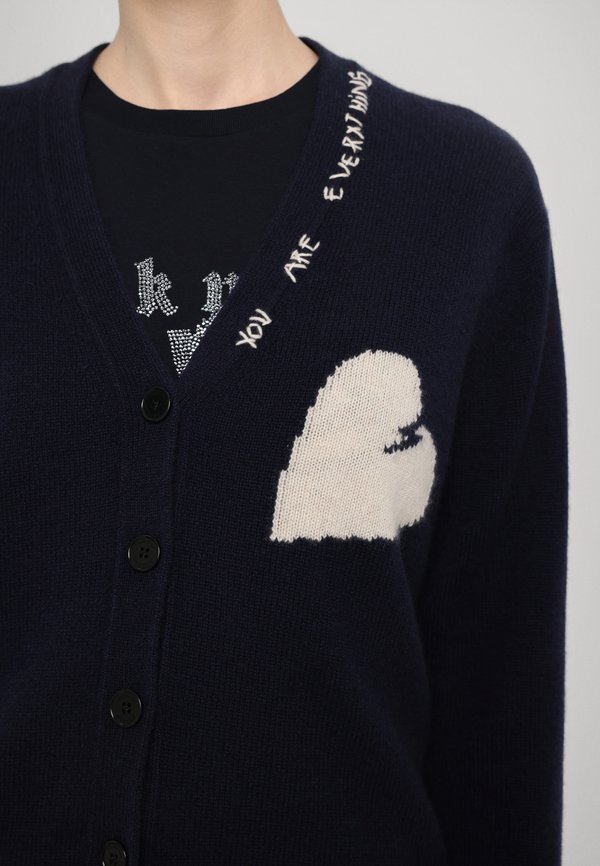 TRAVIA HEART - Cardigan - encre4