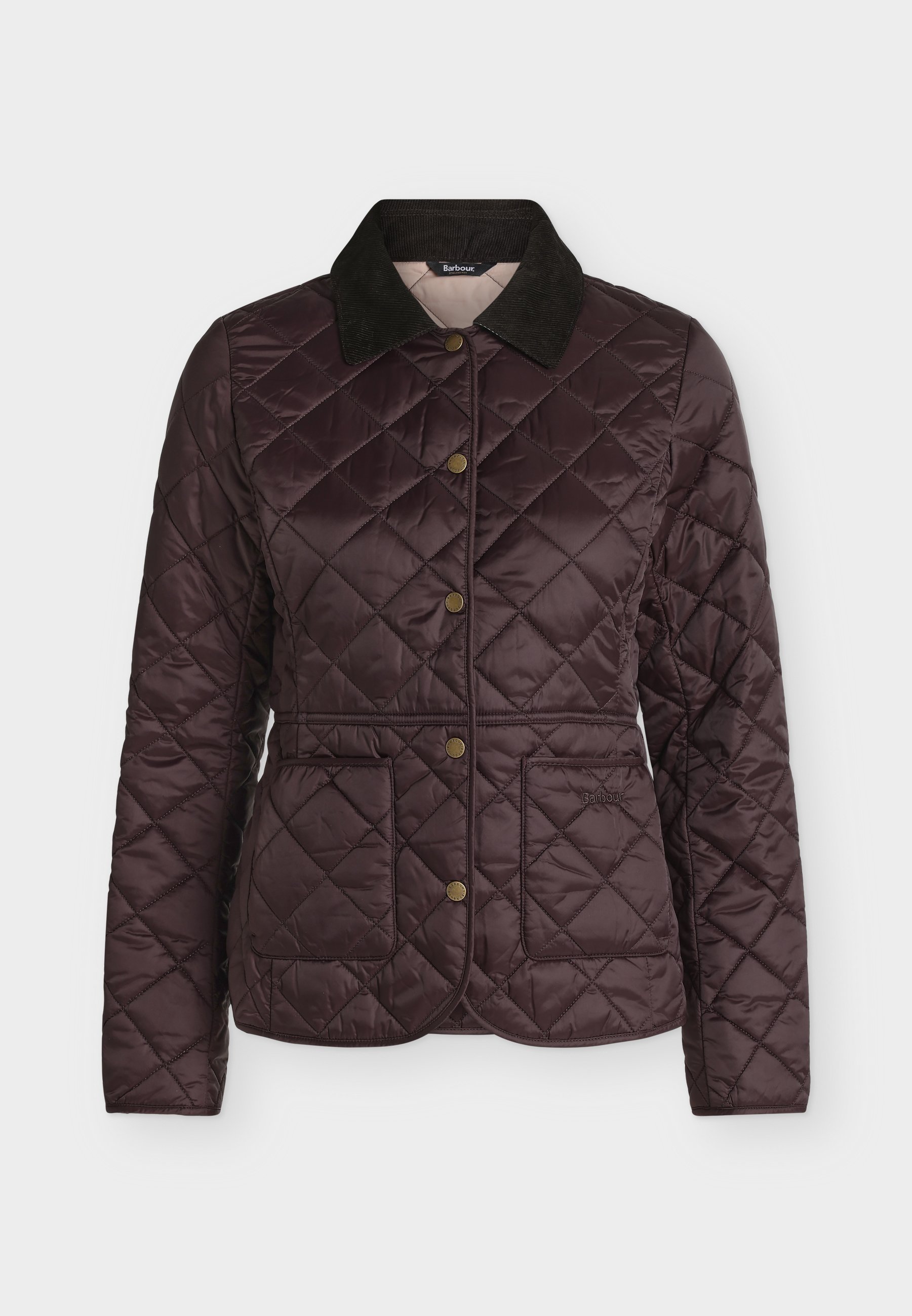 Barbour DEVERON - Light jacket - olive/pale pink/olive - Zalando