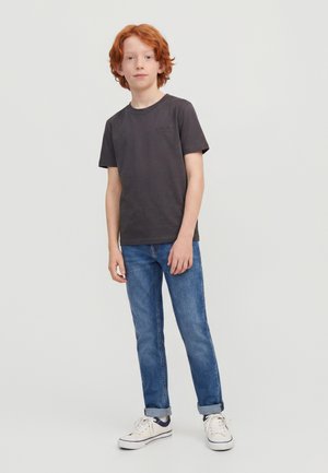 Jack & Jones Junior, JJEARCHIVE TEE O NECK - T-shirt basique - asphalt