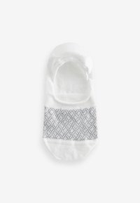 Next 5 PACK - Calcetines tobilleros - white black grey texture