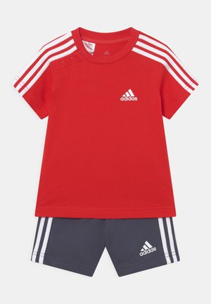 SET UNISEX - Chándal - vivid red/white/shadow navy