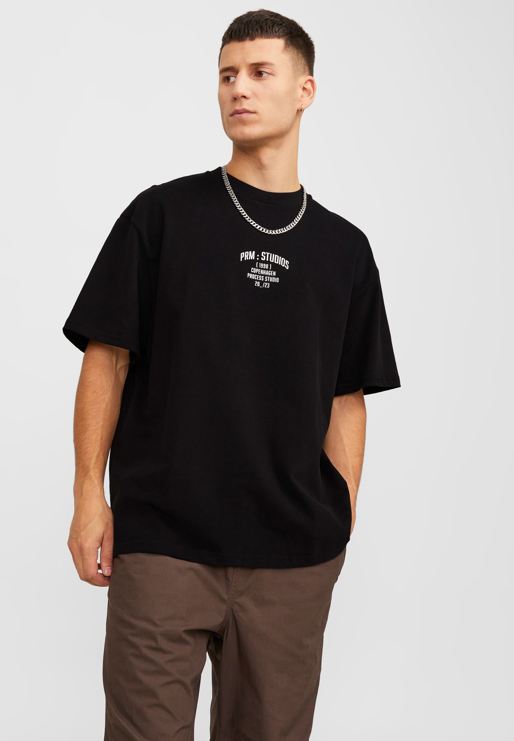 Jack & Jones Jjelijah Tee Ss Crew Neck (12268472) sky captain a