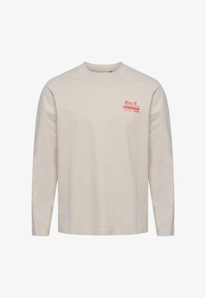 LOOSE L S STADIUM - Camisola de manga comprida - tofu