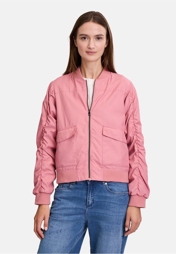 MIT RAFFUNG - Bomberjacke - altrosa