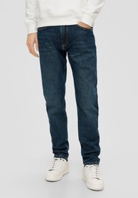 s.Oliver - REGULAR HIGH RISE - Jeans Straight Leg - blau Thumbnail-Bild 1