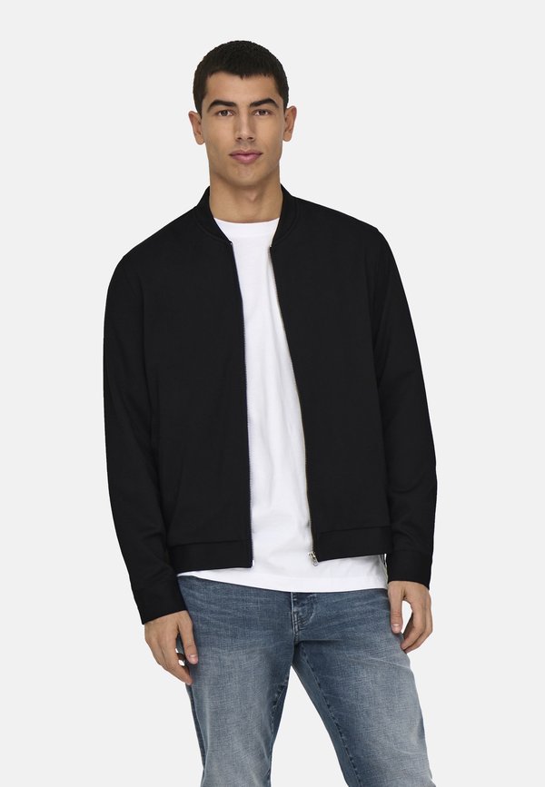 Bomber Jacket - schwarz