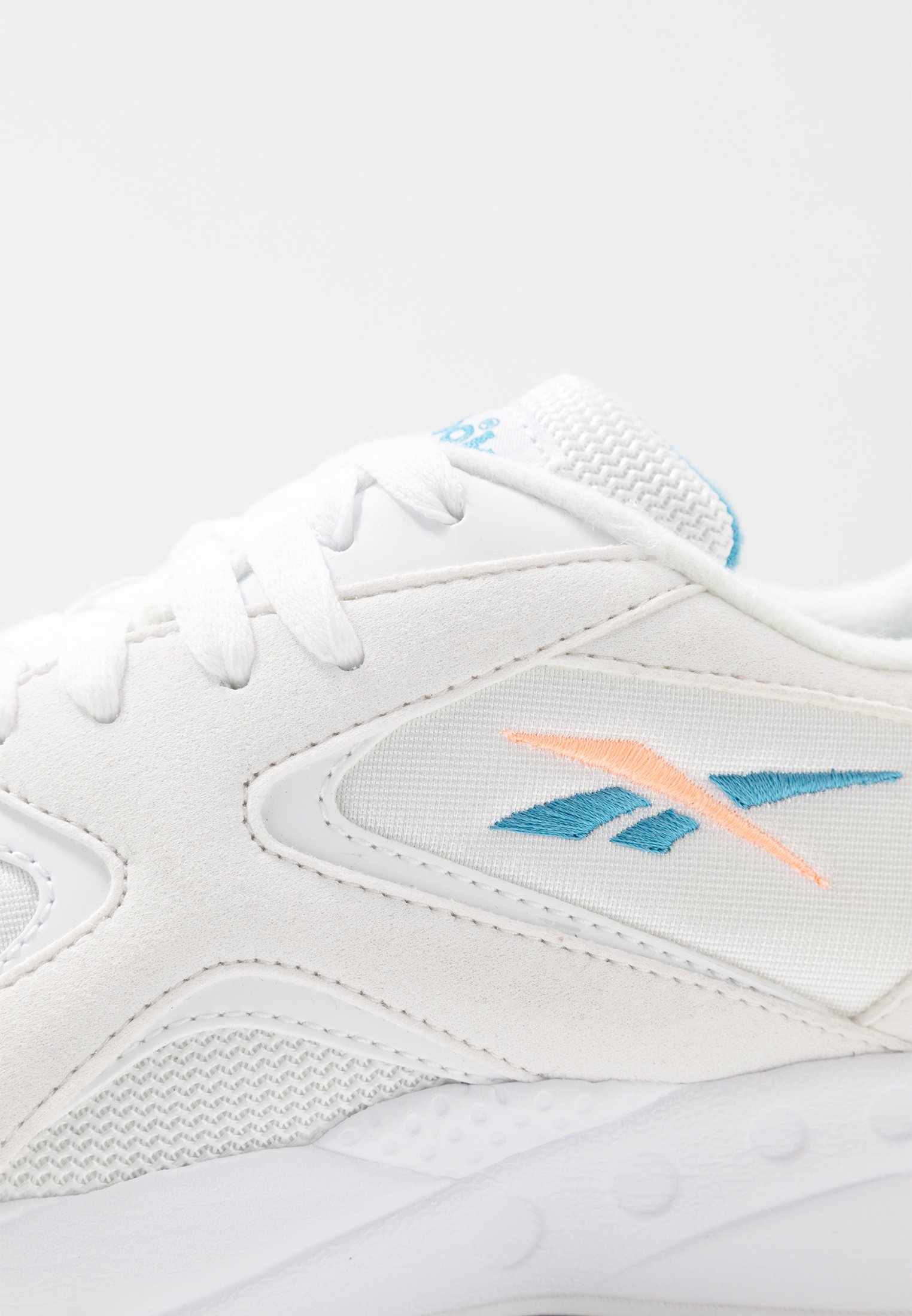 Reebok Classic TORCH HEX LIGHT BREATHABLE SHOES - Trainers -  white/sunglow/cyan/white - Zalando.co.uk