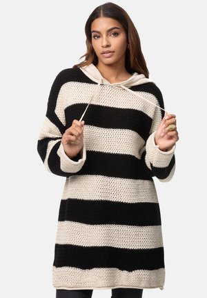 Jersey con capucha - beige