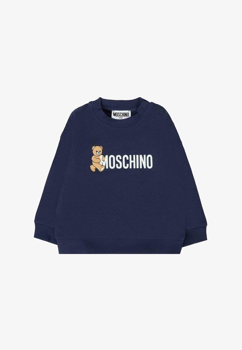 MOSCHINO GIROCOLLO - Felpa - blue