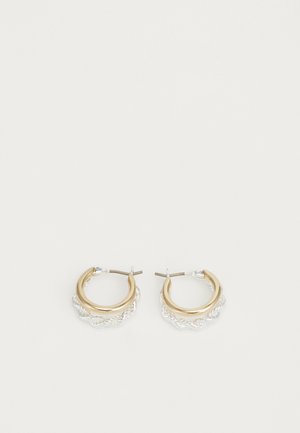 SPLIT HOOP - Øredobber - gold-coloured/silver-coloured