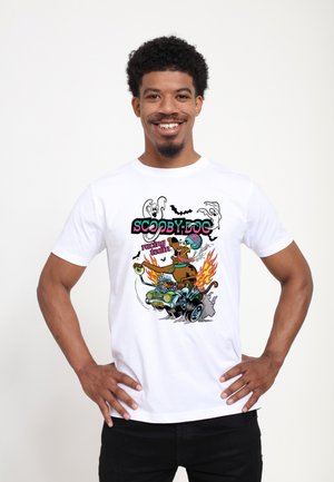 SCOOBY DOO RACING - T-Shirt print - white