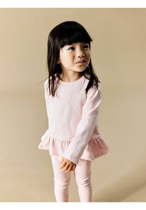 Name it, TOP PEPLUM DETAIL - Neule - lotus